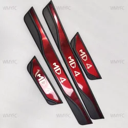 Zabezpieczająca listwa progowa nakładka na próg pedału dla nowego 2020 MG4 2021 2022 2023 2024 akcesoria wnętrza