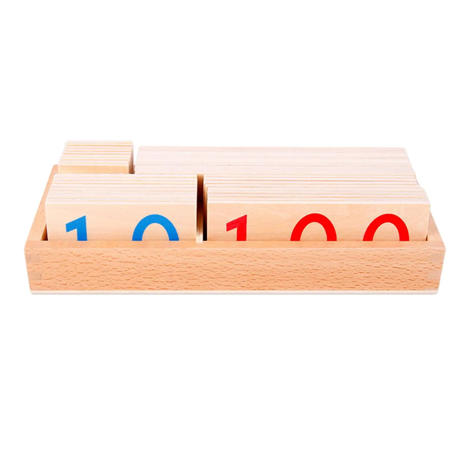 

Wooden Number Cards with Box Educational Toy Boy Girls Kindergarten Math Number Counting Toys Montessori Math Manipulatives Toy