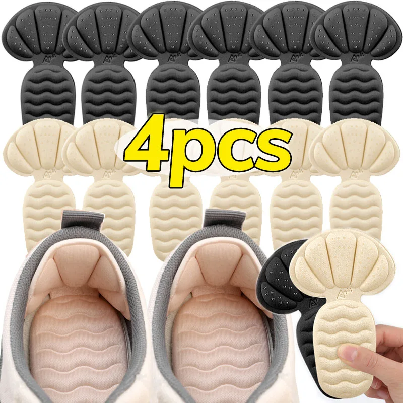 

Thicken Sponge Heel Stickers 1/2pairs Shoe Cushion Heel Protector Shoes Adjuster High Heels Inserts Heel Pads Shoe Half Insoles