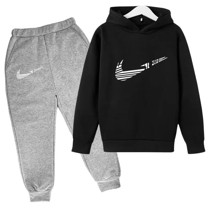 Limited 2026 Winter Luxury Oversized Pullover Hoodie Sets Fleece Men Women Hooded Tracksuit Sweatshirt Sweatpants 2 Piece Set view 2