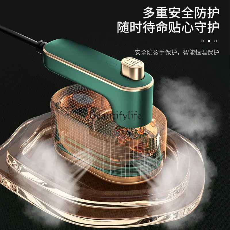 

2 Cross-border handheld portable electric iron household travel mini folding ironing clothes