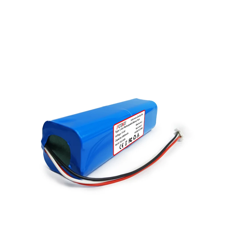 Imagem -05 - Bateria 4inr19 662 para Robot Aspirador de pó com sm Fios Plug por Favor Verifique o Seu Plugue de Bateria Novo H18650ch4s2p 14.4v 6800mah