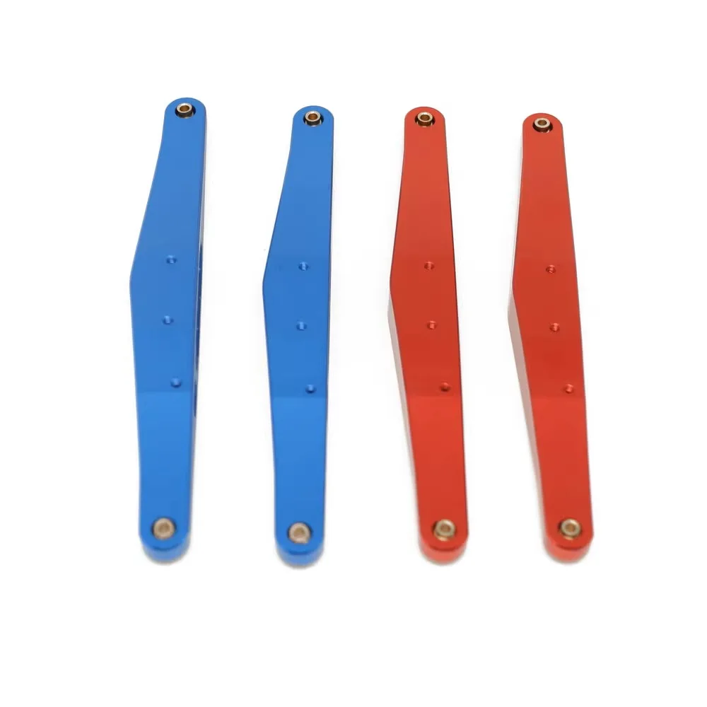 2Pc aluminum alloy Trailing Arms 1:10 For RC Car Part Losi Race 1/10 Ford Raptor Baja Rey V2  4wd Rock Desert Truck Car