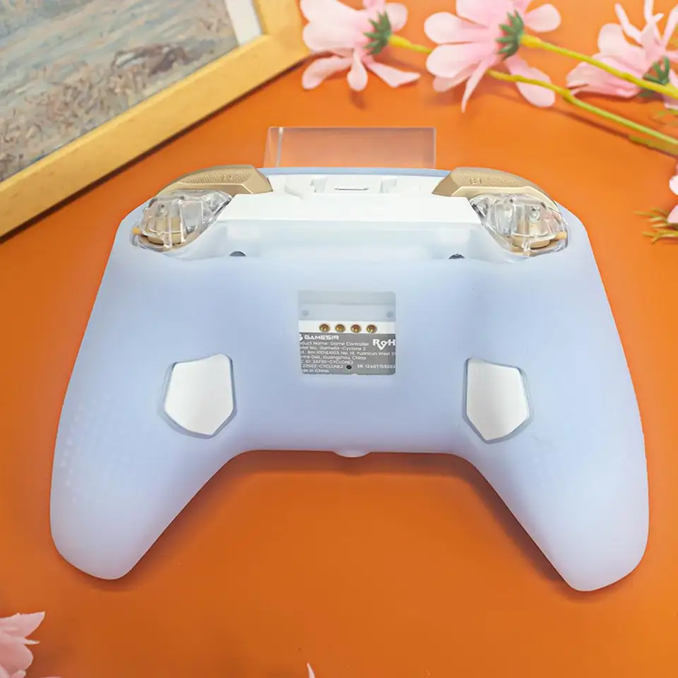 Funda protectora de silicona para GameSir Cyclone 2, caja de almacenamiento a prueba de golpes y arañazos, con estuche de viaje personalizado 5