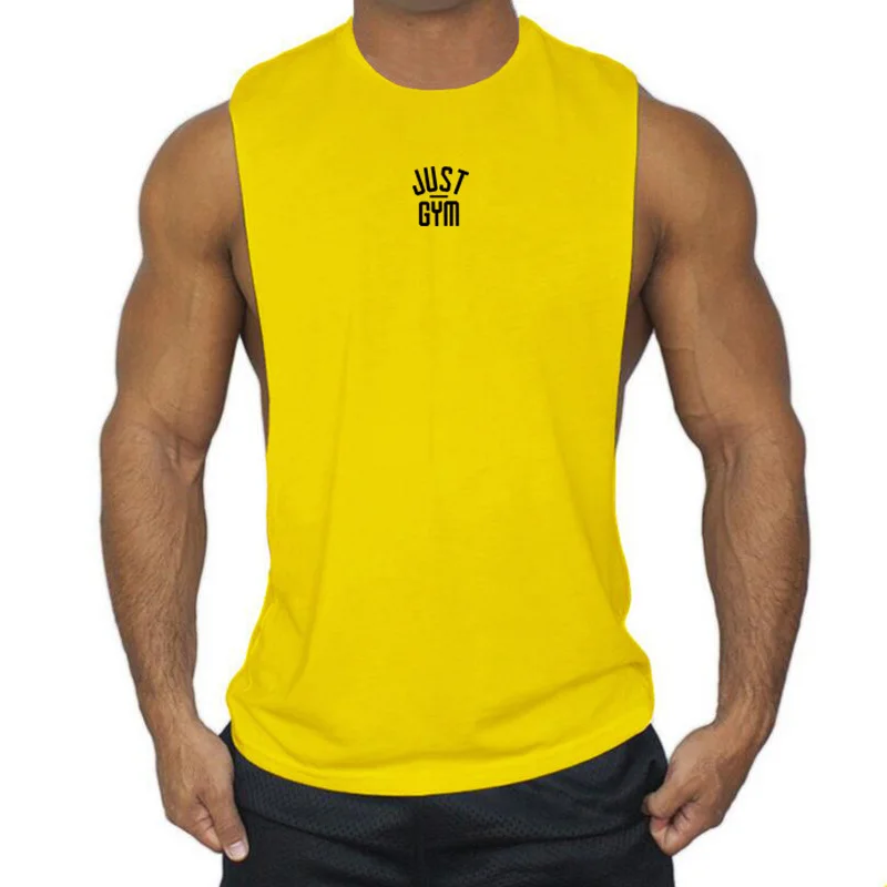 Camiseta deportiva sin mangas para hombre, ropa informal para gimnasio, entrenamiento, correr, culturismo