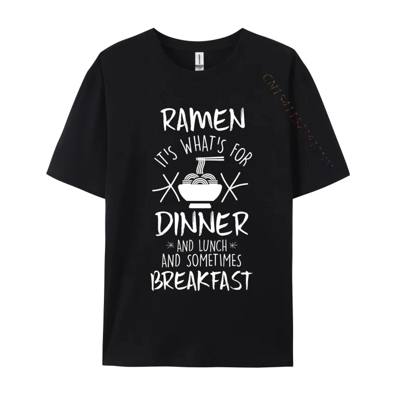 

Funny Ramen Dinner Lunch Breakfast Noodle Love Young Fitted Printed T Shirt Pure Cotton Top T-shirts comfortable Funny T-shirts