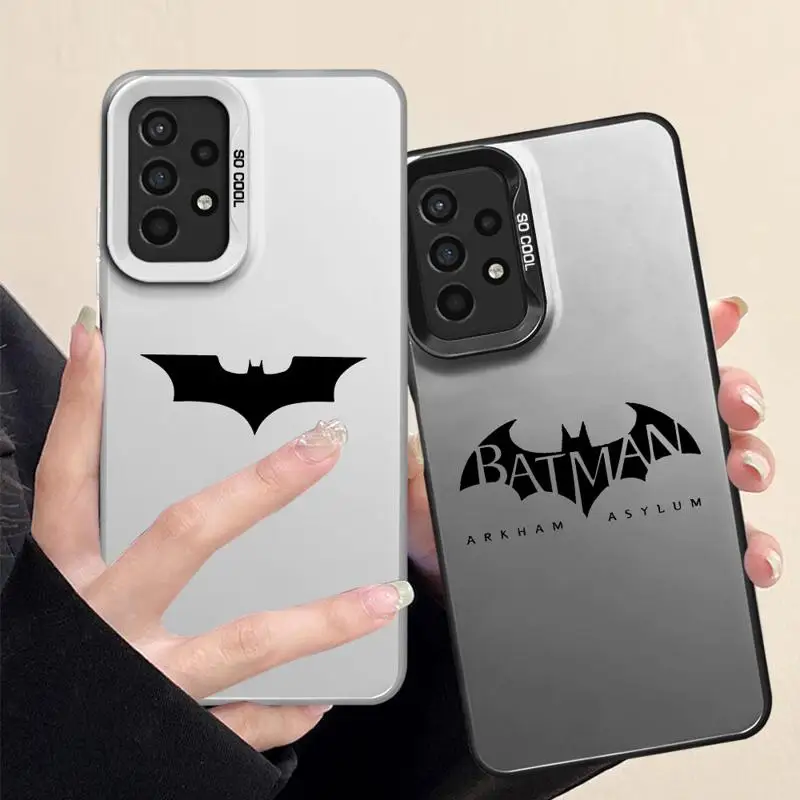 Super B-Batman-Logo Phone Case for Samsung Galaxy A15 A25 A52 A72 A51 A71 4G A73 A55 A54 A53 A52s 5G funda Cases