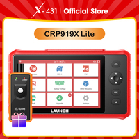 X-431 CRP919X LITE LAUNCH Car Diagnostic Tool OBD2 Scanner DIY Automotive Scan Auto Test Code Reader Free Shipping New Arrival