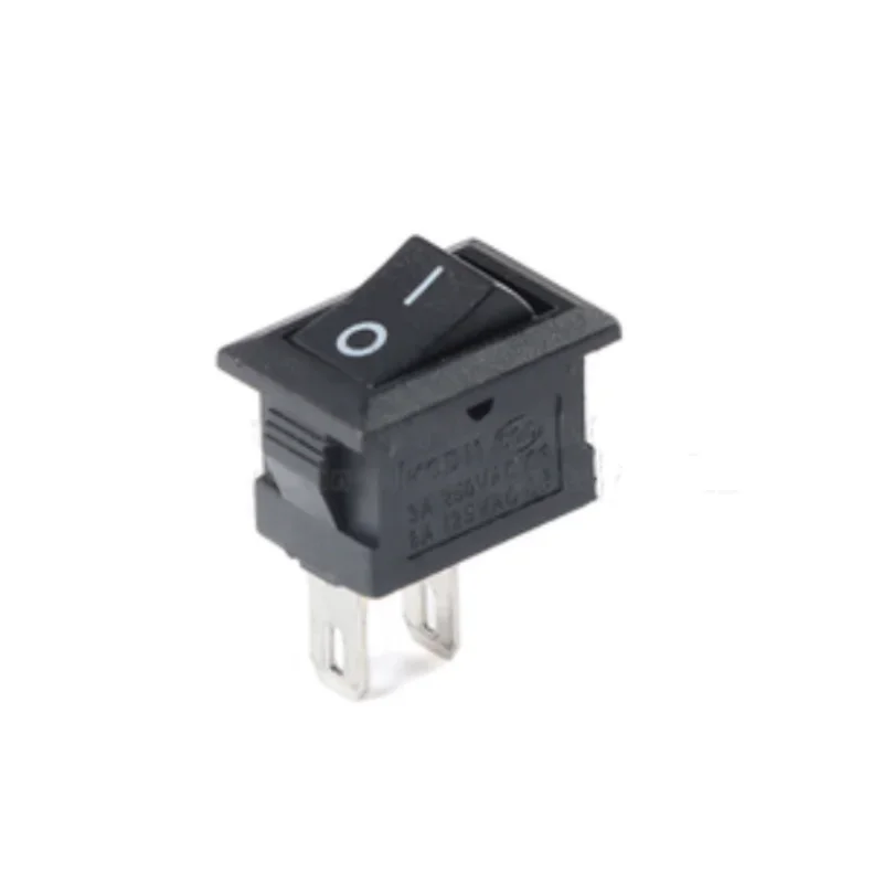 5/10Pcs Push Button Switch 10x15mm SPST 2Pin 3A 250V KCD11 Snap-in on/Off Rocker Switch 10MM*15MM Black Red and White