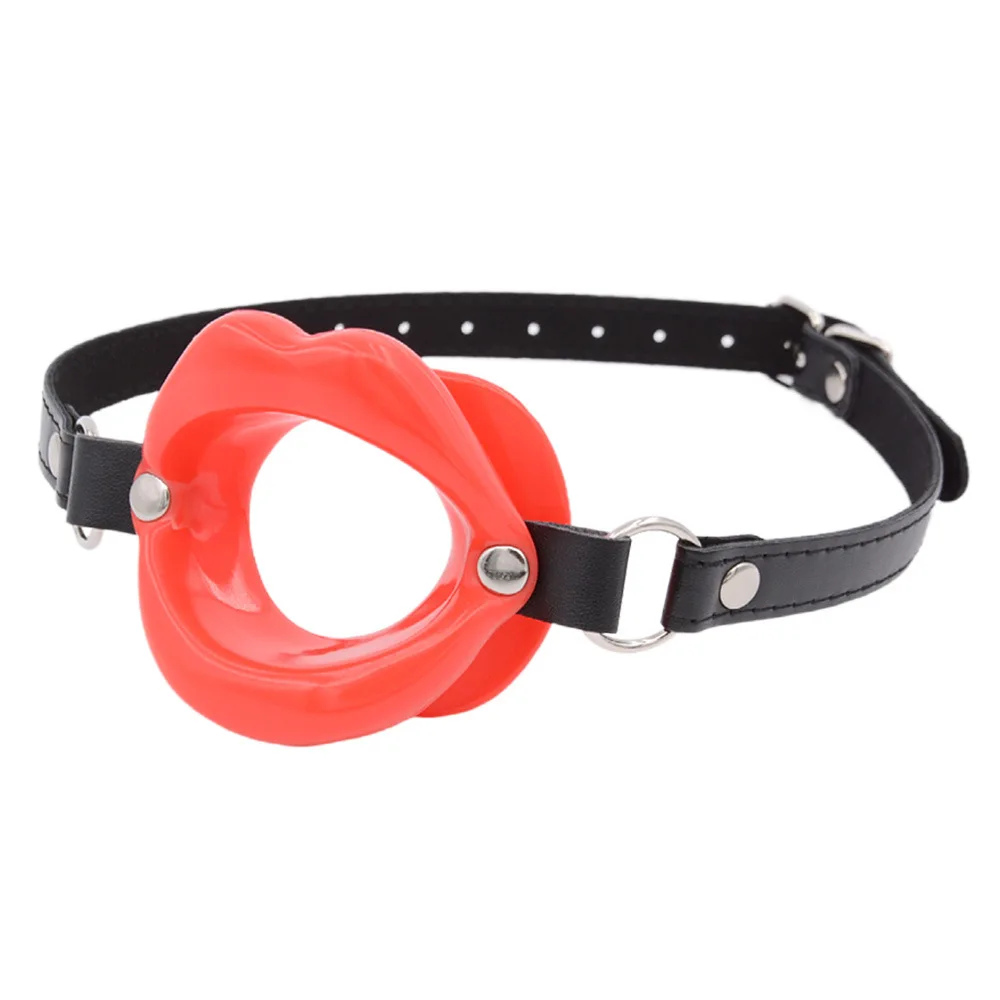 Schiavo del sesso Bondage in silicone Gear Bocca aperta Gag Feticcio orale Bdsm Bondage Restrizioni Giocattolo erotico del sesso Adultos18 Mulher Kit