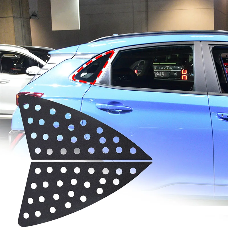 

For Hyundai KONA 2017 2018 2019 2020 2021 2022 Car Rear Window Glass Protector Decorative Sticker Car Accessories