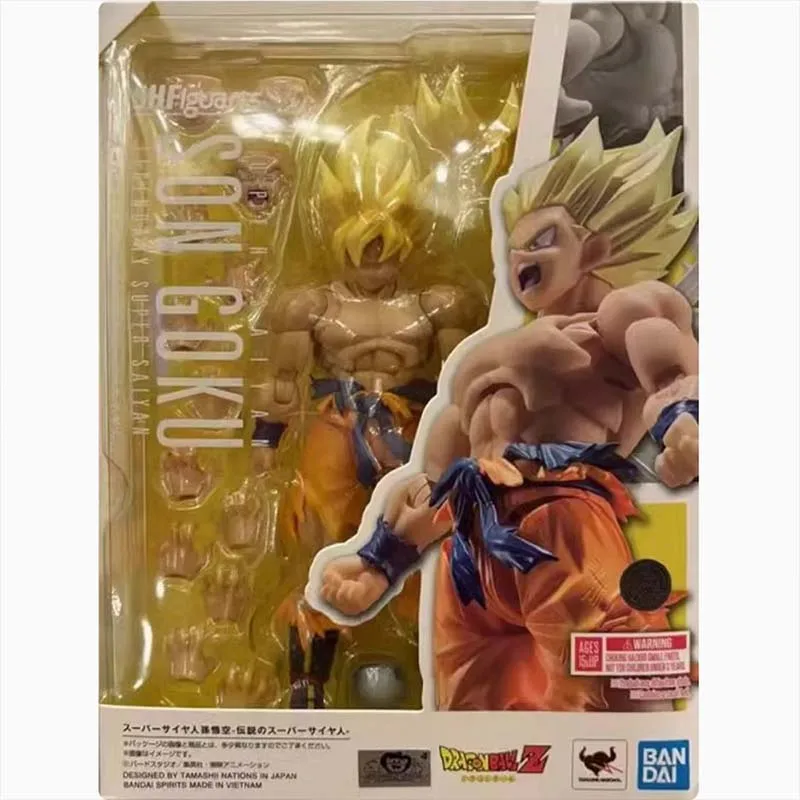 Bandai Authentische Dragon Ball Actionfigur SHF Frieza Friza First Goku Saiyajin High Poseability Sammlerstücke Anime Figuren Spielzeug