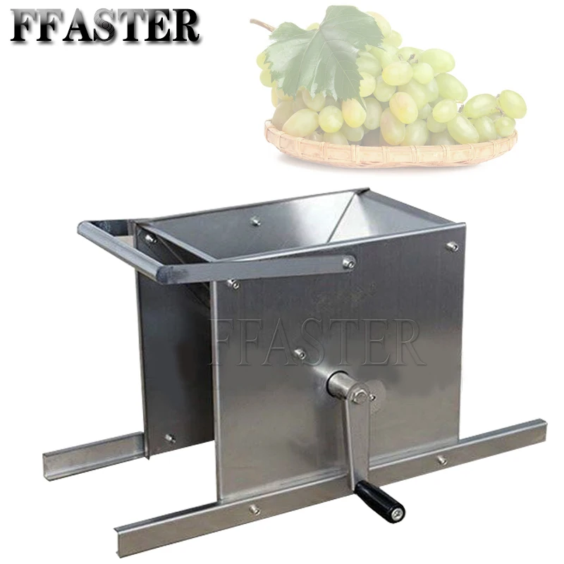 Household Manual Stainless Steel Apple Grape Fruit and Vegetable Grinder Crusher Pulverizer Shredding Machine