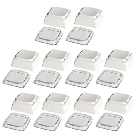 10/20Pcs XDA Profile 1U 1X No Engraveds PC Blank Keycap Durability PBT+PC for Mechanical Keyboards for Office Gaming