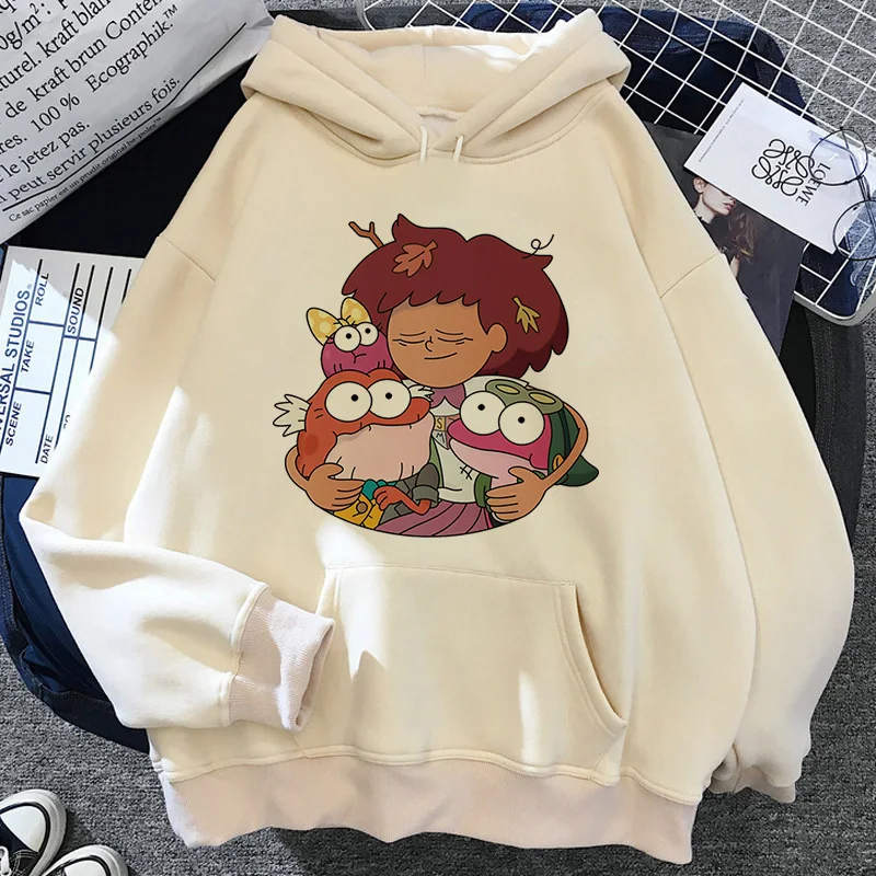 Amphibia hoodies women anime streetwear Hooded Shirt clothes female gothic clothing