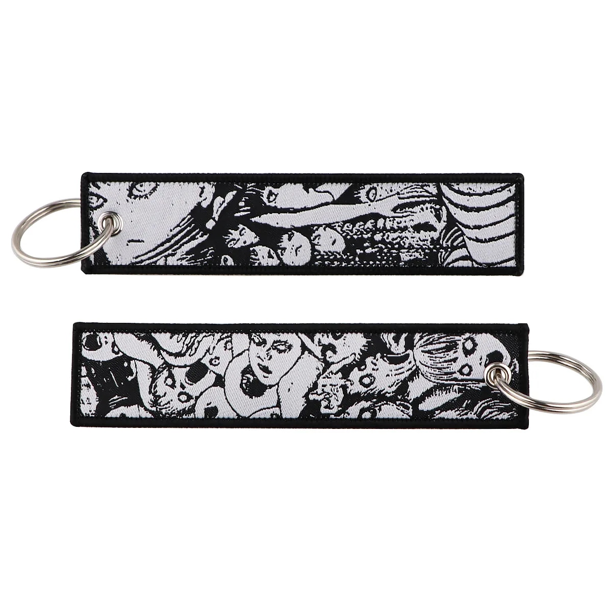 Anime bestickter Schlüssel JET Tag Schlüsselanhänger Cartoon Schlüsselanhänger Auto Motorräder Schlüssel Schlüsselanhänger Halter Schmuck Geschenke Anhänger Zubehör