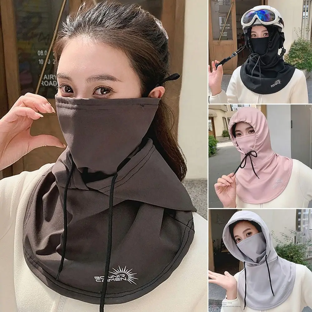 Fashion Cold-proof Warm Neck Mask Ear Protection Windproof Winter Hat Thickened Thick Riding Headgear