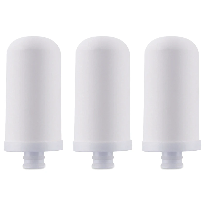 3Pcs/Set Faucet Water Purifier Filter Elements Filter Water Filter Pitcher Remove Fluoride, Lead, Microplastics for Home