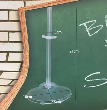 1:6 schaal 21 cm transparante poppenstandaard displayhouder voor poppen Fit Monster Doll High Accessoires