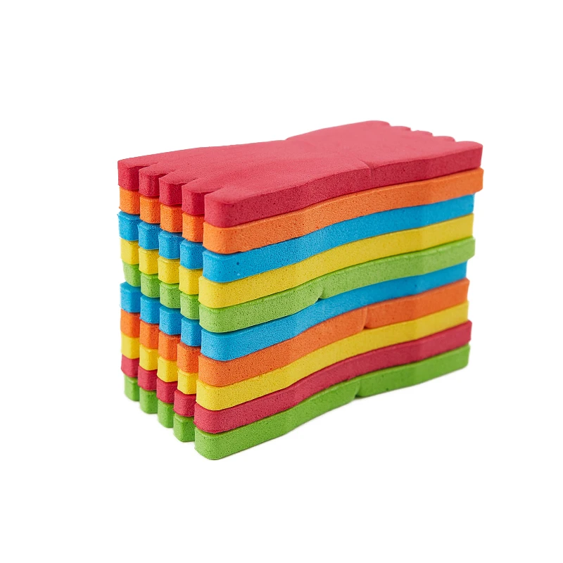 10Pcs EVA Foam Fish Winding Storage Boards Line Fishing Lure Trace Wire Holder Fishing rod foam sponge winding plate