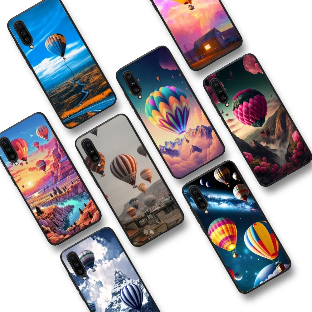 Hot Air Balloon Phone Case For Xiaomi Mi 5X 8 9 10 11 12 lite pro 10T PocoX3pro PocoM3 Note 10 pro lite