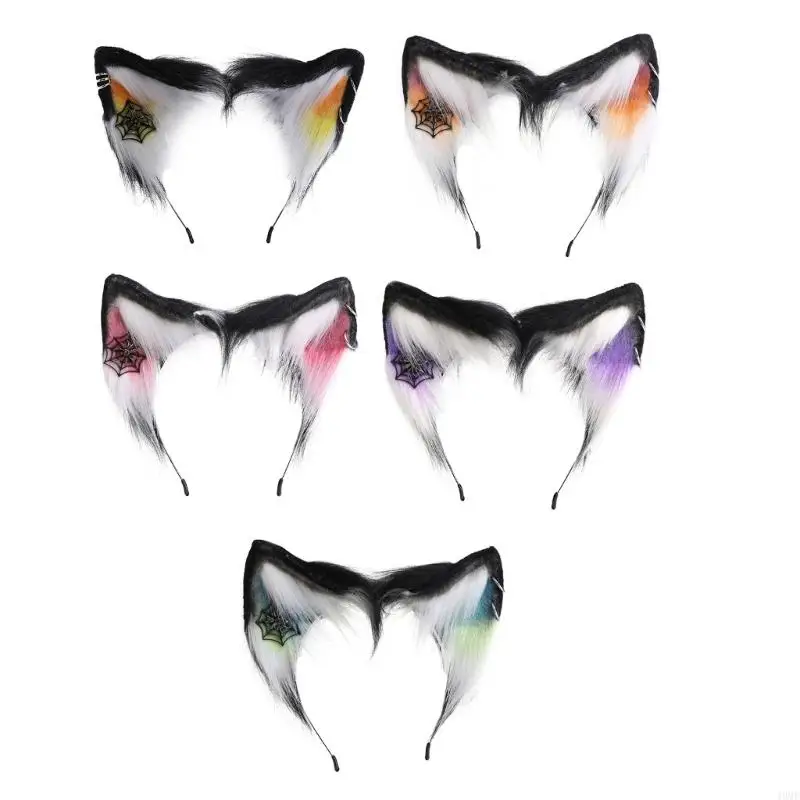 

49MF Womens Girls Ears Headband Accessories Sexy Headband Headwear for Cosplay