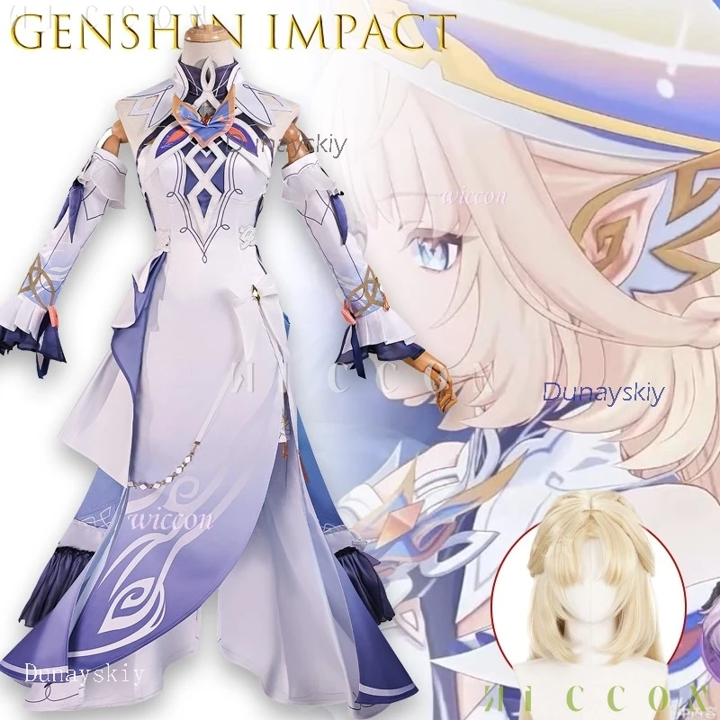 

Event disfraz women AGenshin Impact Nico Ryan Witch Nicolas Cosplay Costume Anime Roleplay Outfit disguise