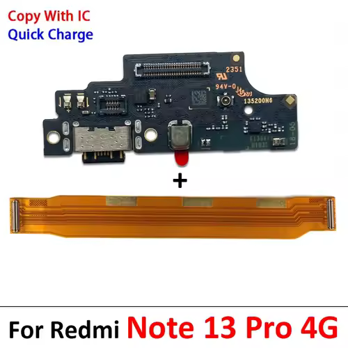 For Xiaomi Redmi Note 7 8 8T 9 9S 10 10S 12 Pro 4G 5G Dock Connector Micro USB Charger Charging Port Mainboard Main Flex Cable - Image 8