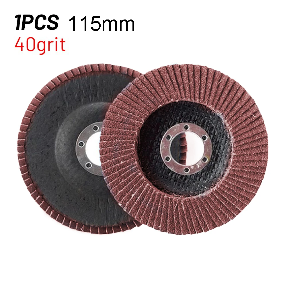 

Grinding Wheel Flap Discs 115mm 22mm Hole 4.5inch 40-120grit Abrasive Tool For Grinding For Metal Carbon Steel