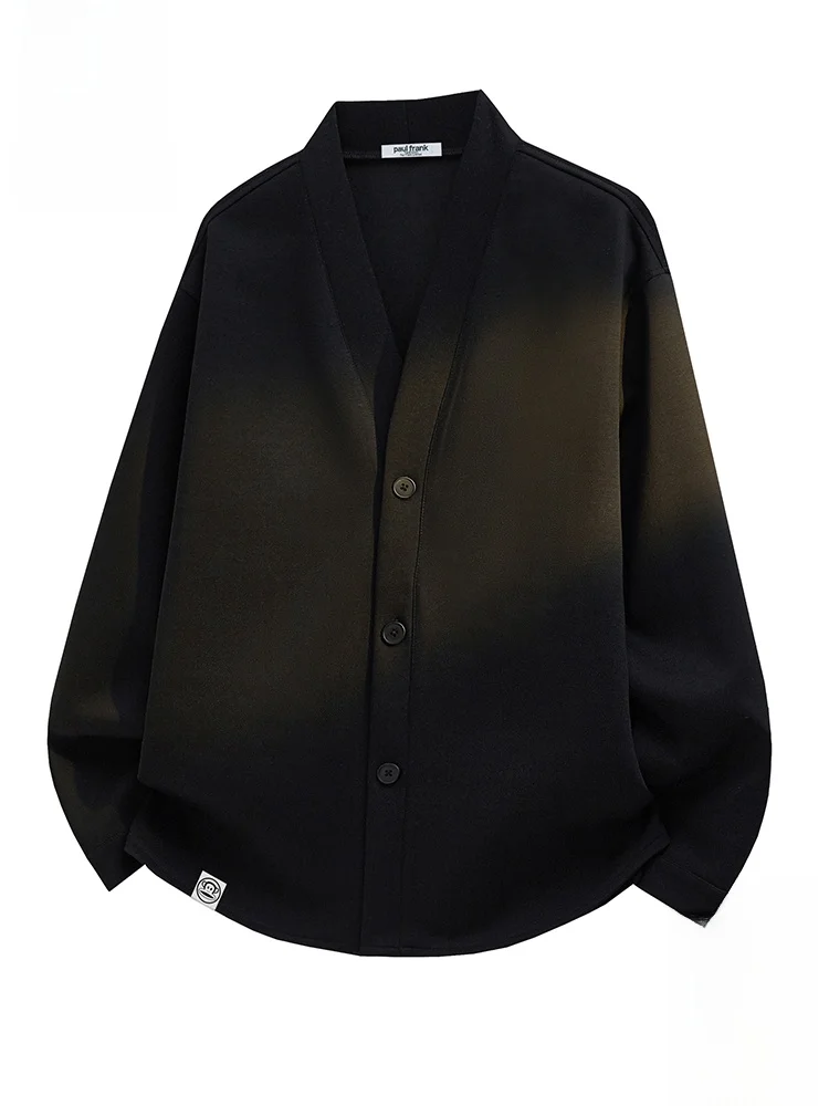 

Мужской повседневный кардиган-свитшот Paul Frank: простой, стильный, осенний, модный, брендовый, удобный, хлопковый.