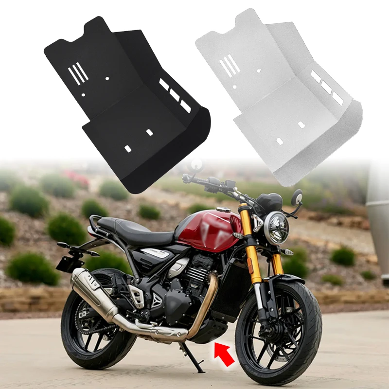 

Motorcycle Engine Protection Cover Chassis Under Guard Skid Plate For Speed 400 Speed400 SPEED 400 2024 2025