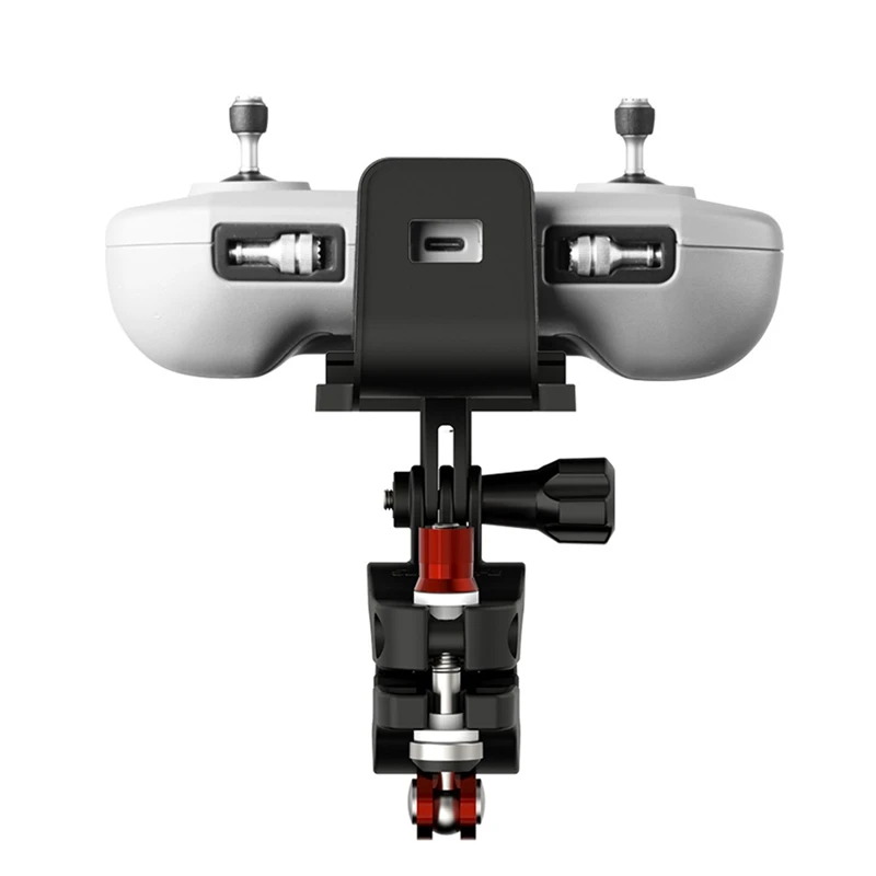 حامل تحكم عن بعد مع ارتفاع على الدراجة ل DJI Mavic Air 2 ، مشبك شاشة هاتف الدراجة ، ملحقات الطائرة بدون طيار