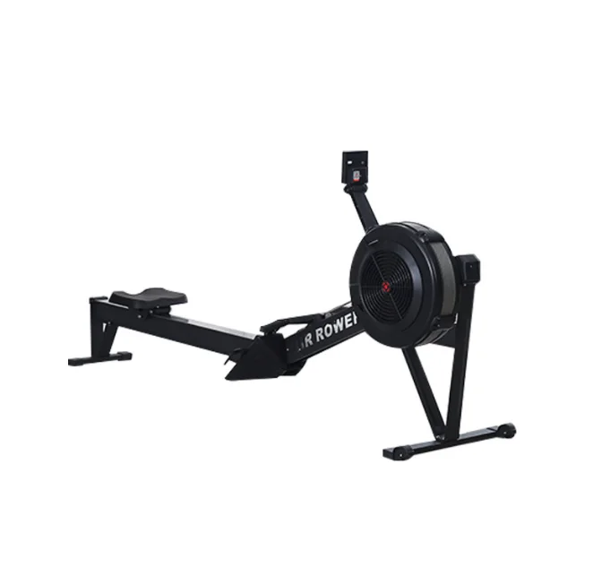 

Commercia Exercise Fitness Cardio Foldable Cable Air Gym Equipment Rowing Machines With Monitor Sliding Seat