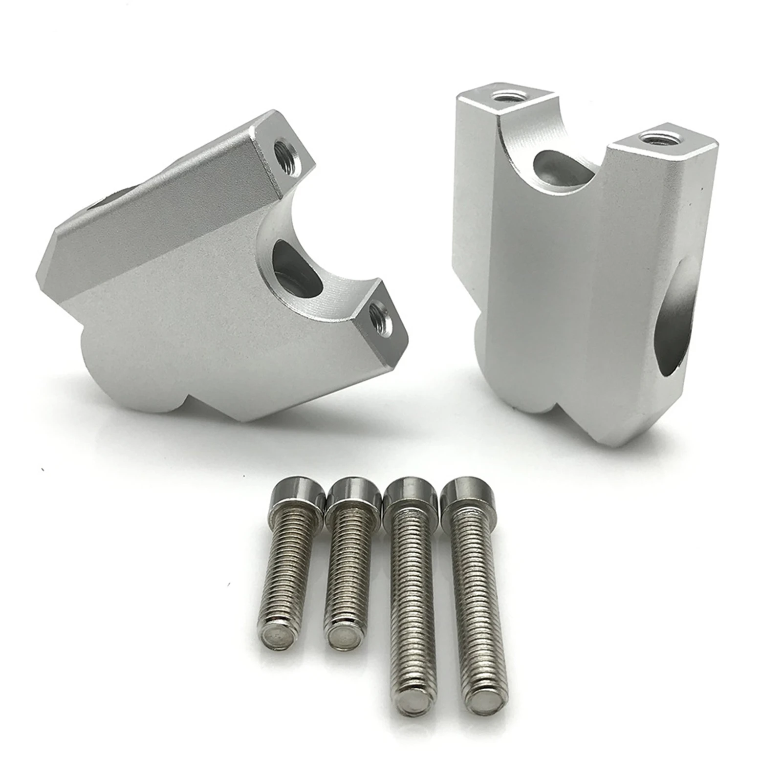 2PCS Motorcycle Handlebar Clamp Mount Riser Adapter For Yamaha XT1200Z SUPER TENERE 1200 2010-2020