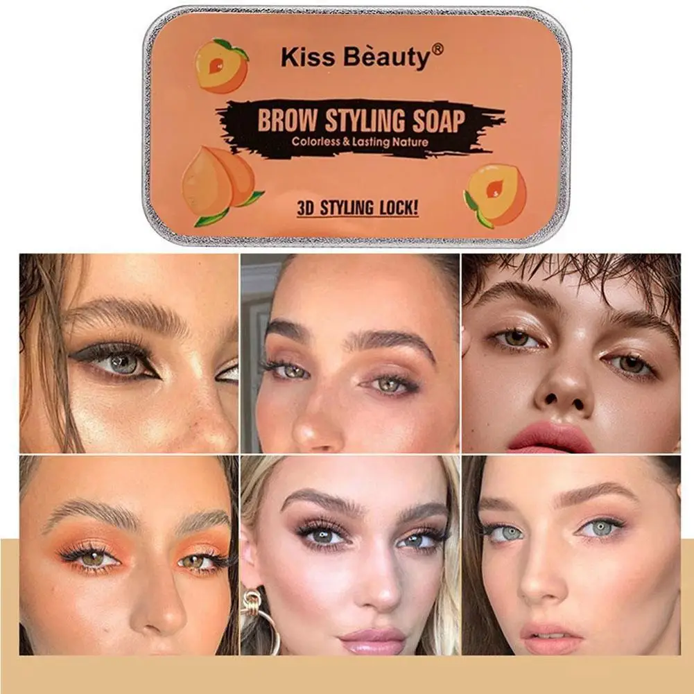 NEW High-end Eyebrow Styling Gel Brows Wax Sculpt Soap Waterproof Quick-drying Lasting Easy To Wear Brow Pomade Setting Cream10g