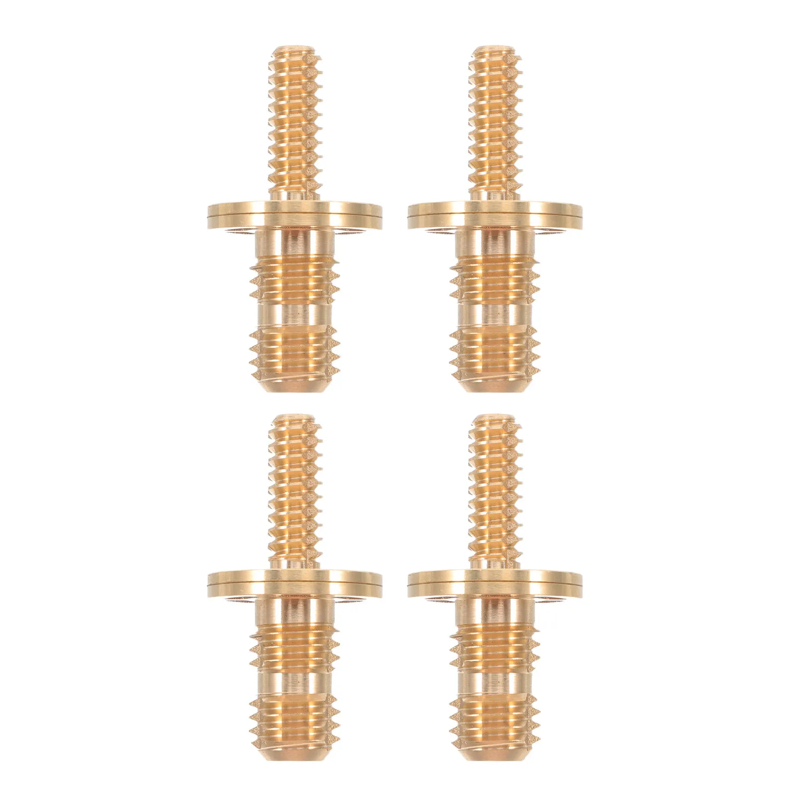 

4Pcs Brass Pool Cue Joint Screws Replacement Hardware Billiard Cue Extension Repair Accessories Pool Stick Assembly