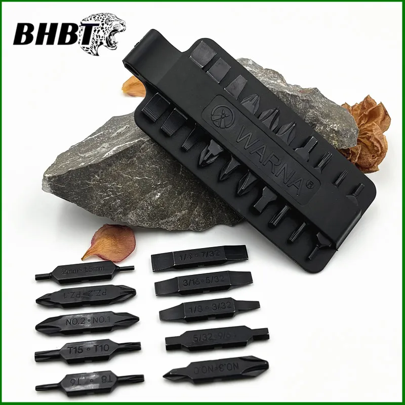 New BHBT screwdriver head S2 tool steel screwdriver pocket tool special screw accessory kit