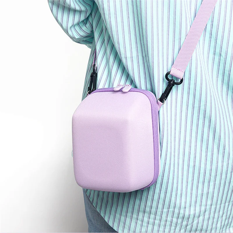 Bolsa de armazenamento para câmera instantânea, à prova de choque, filme eva, estojo de transporte para câmera, anti arranhões, rígido para polaroid go/one step 2/minow +