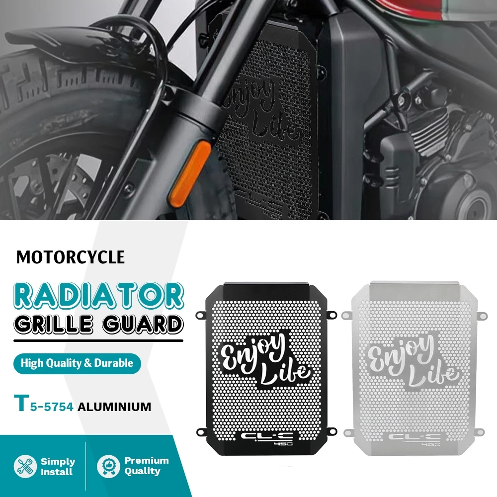 

Motorcycle Radiator Guard FOR CFMOTO CF MOTO CLC 450 Bobber 450 CL-C 450CLC 2023 2024 2025 Radiator Grille Guard Cover Protector