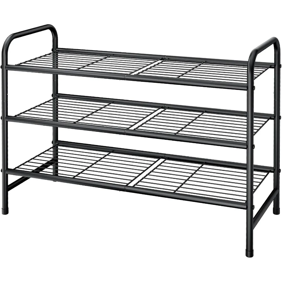 

Полка для обуви Органайзер для обуви из нержавеющей стали Прочная полка для обуви для шкафа и входной двери Входная отдельно стоящая полка для обуви Шкаф или