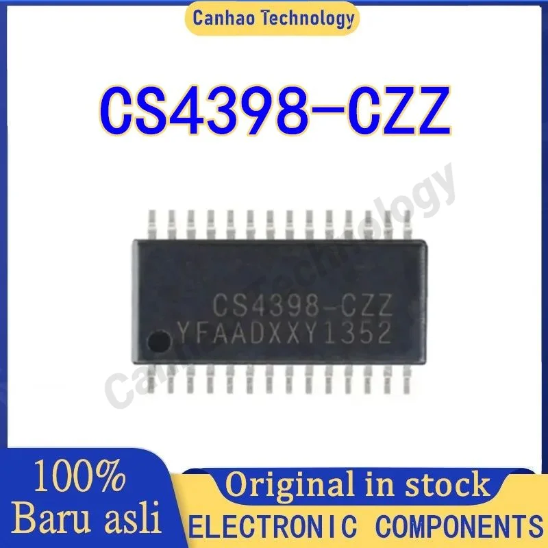 CS4398-CZZ CS4398-CZ CS4398-C CS4398 CS439 CS43 CS4 IC DAC/AUDIO 24BIT 216K 28TSSOP  in stock