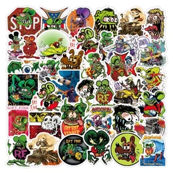 10/30/50PCS Funny Horror Liquid Monster Stickers Cool Graffiti Decoration DIY Skateboard Scrapbook Phone Laptop Car Decals Toys