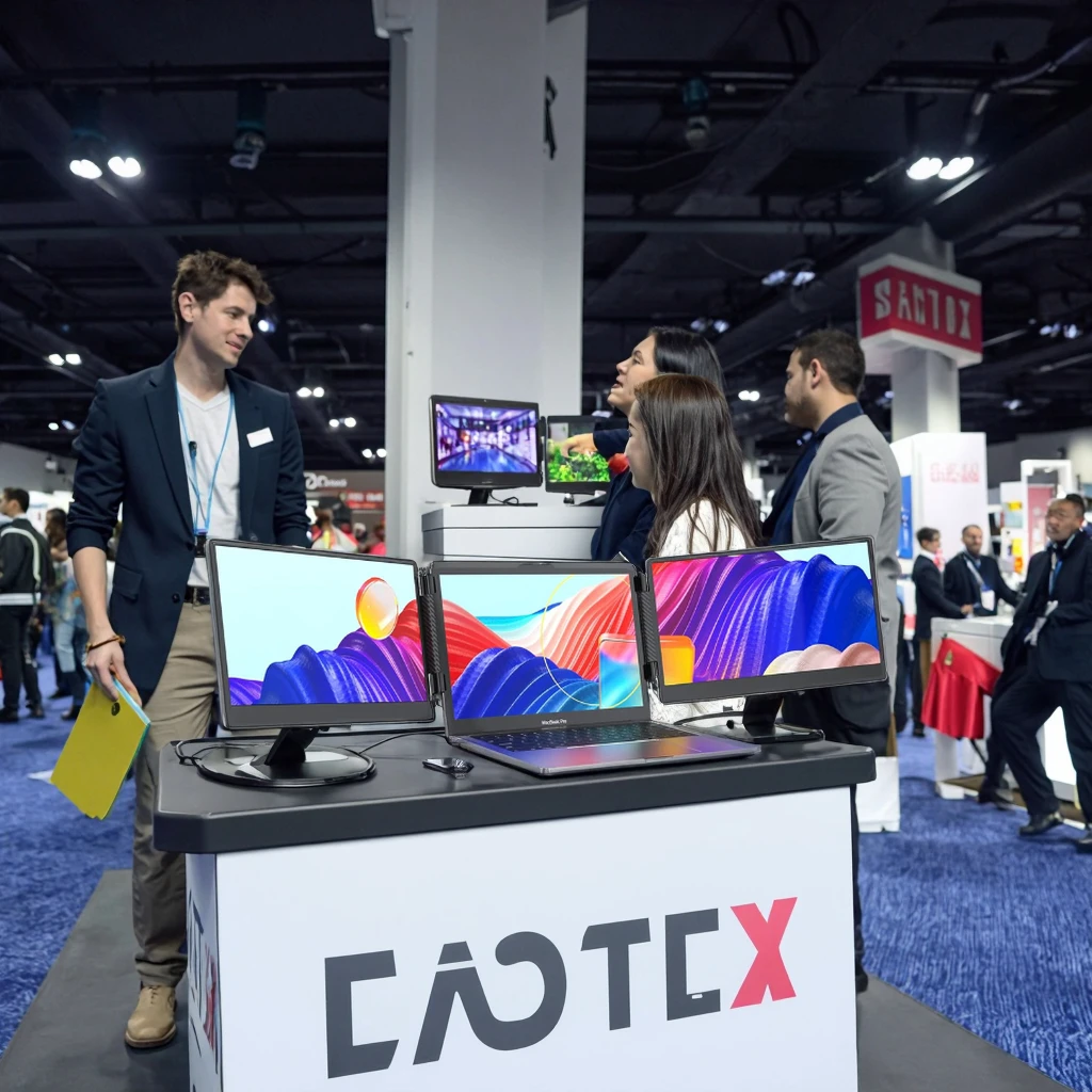 

Trend 2025 New Arrival Laptop Screen Extender 14" Portable Triple Monitor Plug & Play for Mac/Wins/Chrome