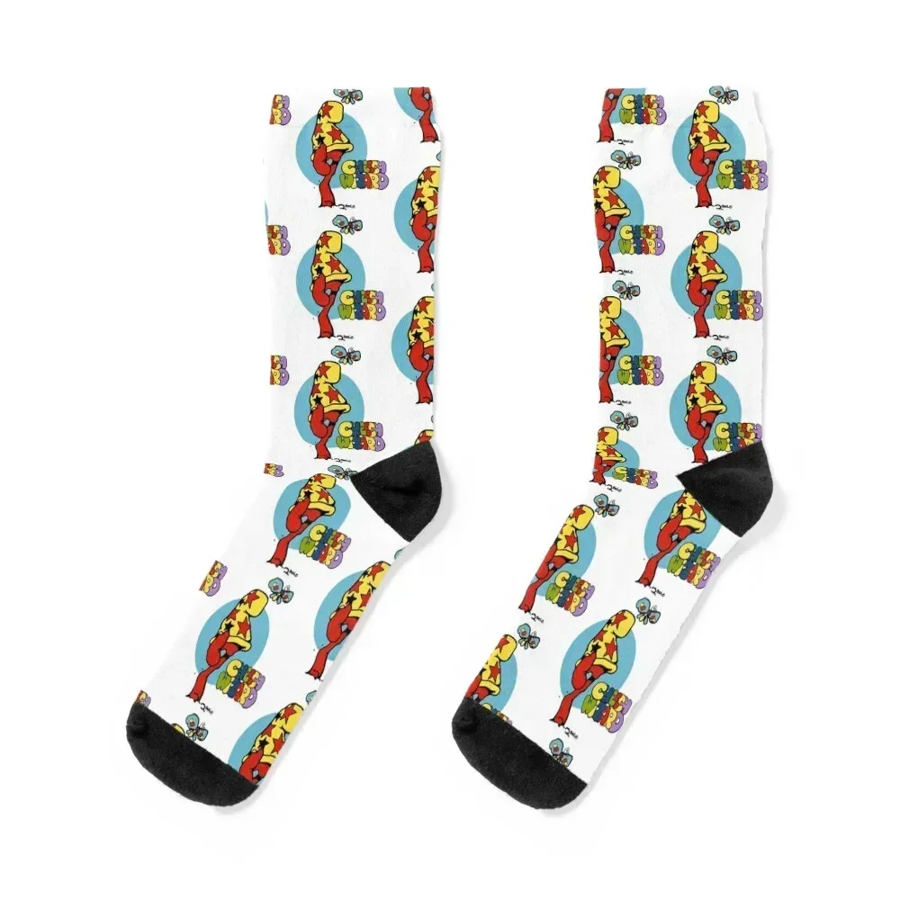 

Cheech Wizard Socks football retro Men Socks Luxury Brand Women's