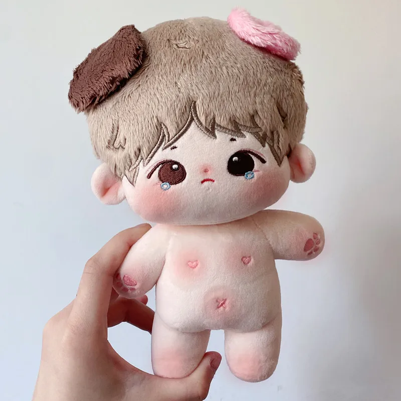 Cosmile Kpop Star JUNGKOOK 20cm Plush Doll Toy Body Cute Cosplay Props Birthday Gift C QC