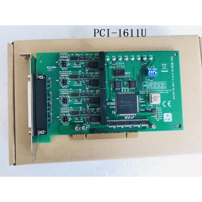 For Advantech 4-port RS-422/485 Universal PCI Communication Card With Surge Isolation Protection PCI-1611U