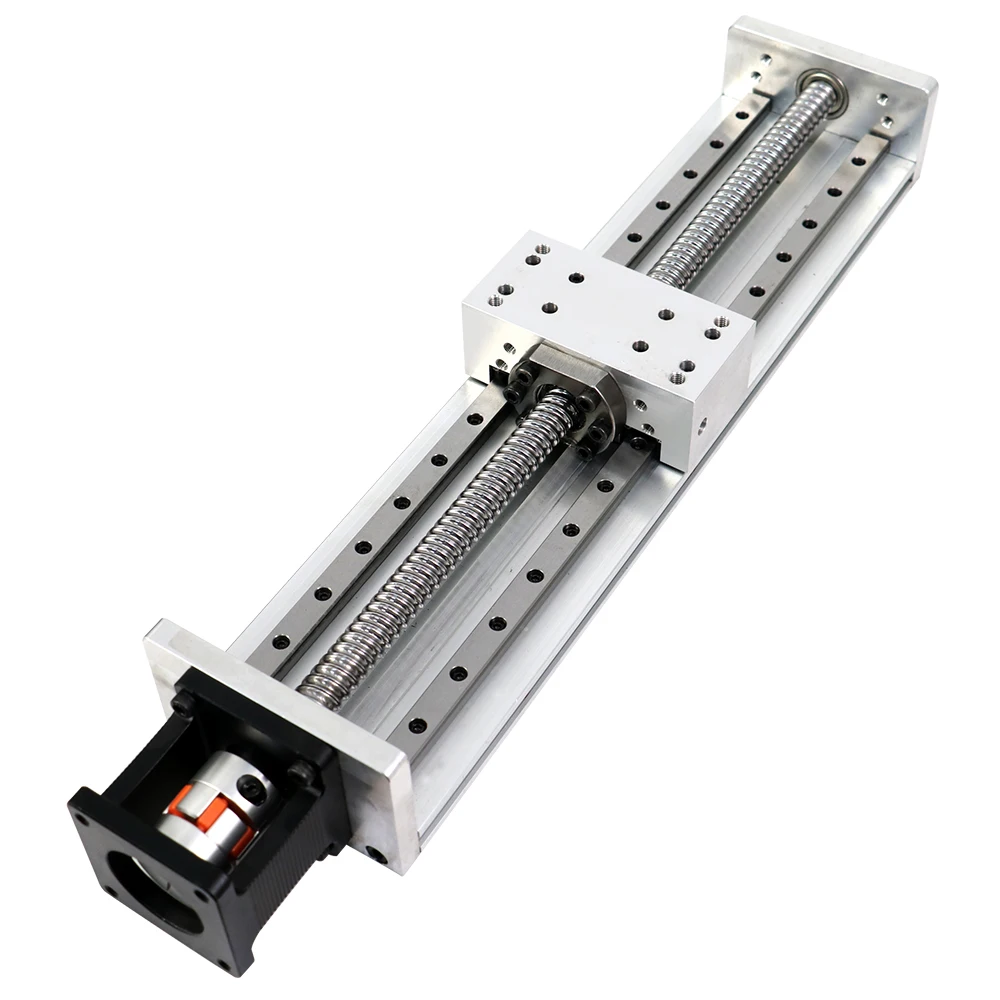 Linear Module Z Axis Stage HL15100 Dual-guide Rail Slide Stroke From 100mm to 1200mm Module Robot Kit for Cnc