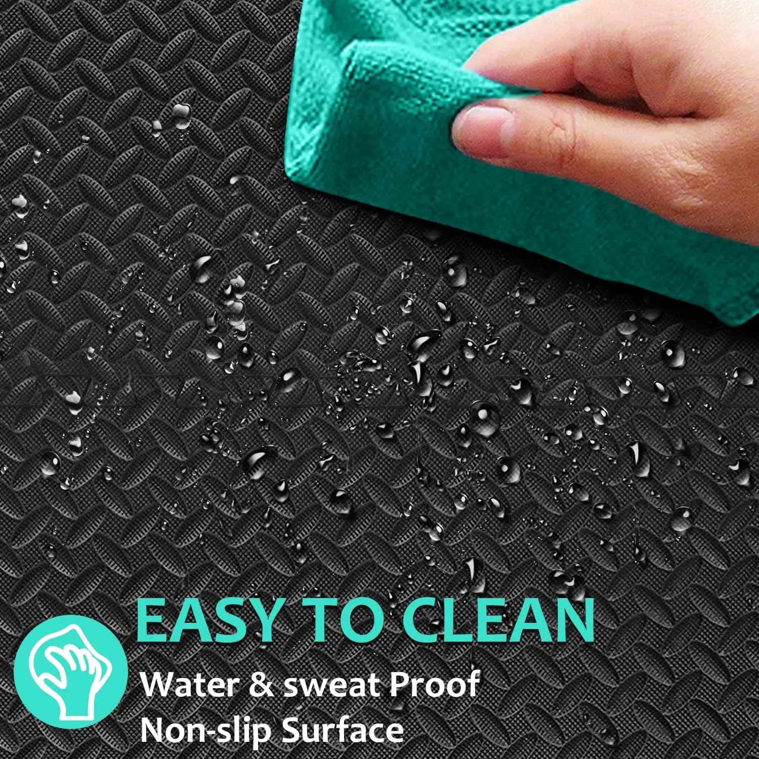 60cm EVA Foam Gym Floor Mats 8/12Pcs Interlocking Exercise Tiles Non-Slip Yoga Fitness Mat for Home Gym Equipment view 6