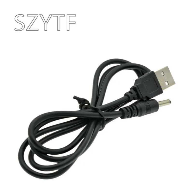 USB Male To 3.5x1.35mm  DC5.5*2.1mm Plug Barrel Jack 5V DC Power Supply Cord Adapter Charger Cable