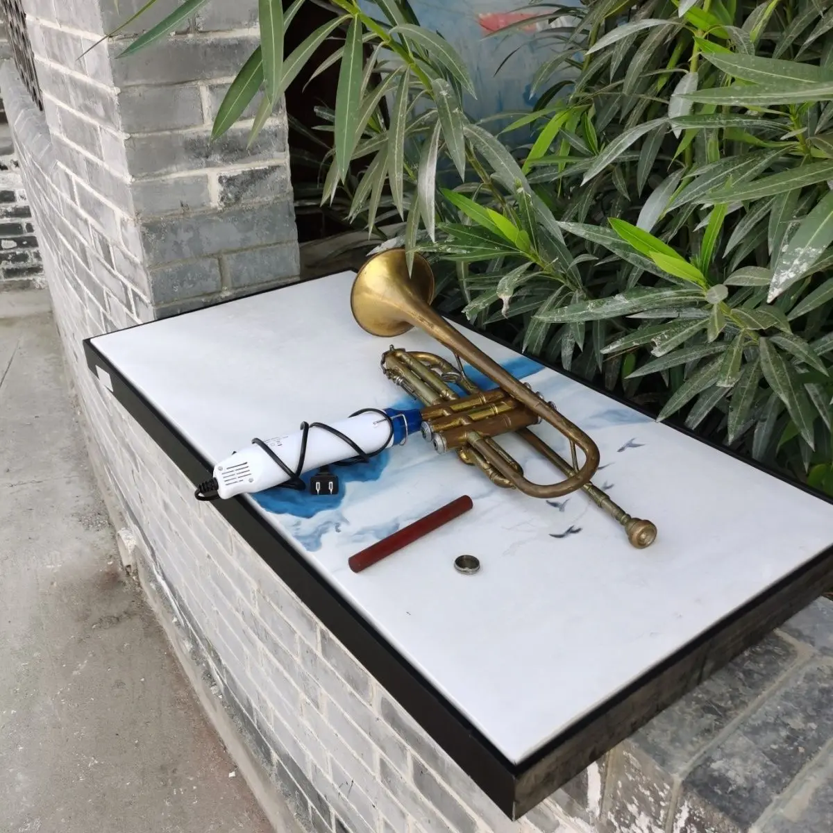 Copper tube instrument repair tool, small piston extractor, small piston extractor, plunger puller, unable to move and repair